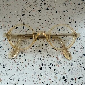 MOSCOT Zolman Glasses in ‘Flesh’